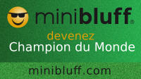 Aurelie joue au Minibluff